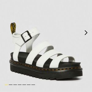 Dr Marten Blaire Hydro Leather Strap Sandals